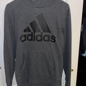Adidas Men's Charcoal Hoodie